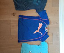 9 Boys T Shirts and 3 vests - Various Sizes
