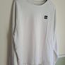 mens UNDER ARMOUR jumper sweater COLDGEAR white Size XXXL triple extra large crew neck Image 3