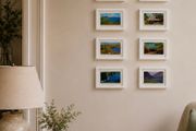 Framed Vintage Irish Postcard Collection