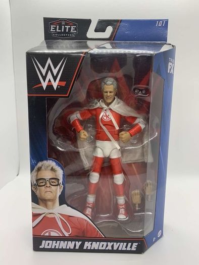 wwe elite series 101 Johnny Knoxville action figure