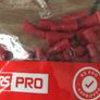 RS PRO Red Insulated Female Spade Connector, Crimp, 4.8 x 0.8 mm Tab Size 22 AWG to 16 AWG Image 2