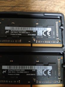 2 X 4gb Crucial Ddr4 2666mhz Laptop Ram Sodimm
