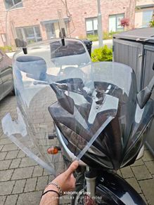 fz6 touring windshield 15cm taller