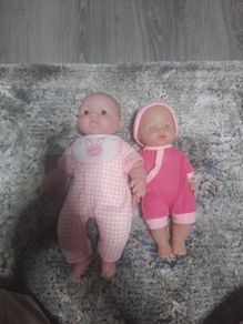 2 baby dolls