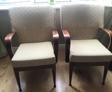 Pair of Retro Mid Century Armchairs