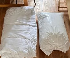 2 king size 13.5 tog duvets