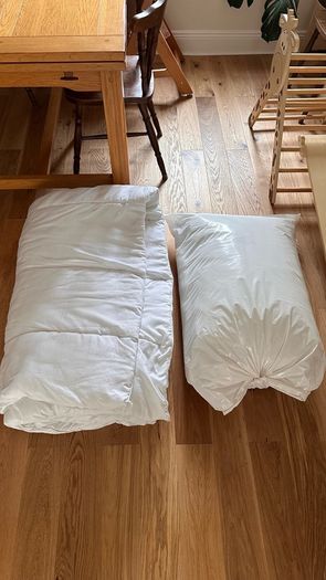 2 king size 13.5 tog duvets