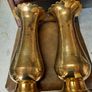 Large brass vases Image 4