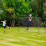 Brand New 10ft x 6ft Metal Football Goal Grey Image 4