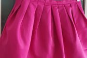 TOPSHOP fuschia puff skirt with pockets Sz 12