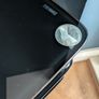 Glass Black 3 Tier TV Unit Image 3