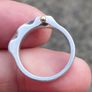 Modernist Serpent Irish Sterling Silver Ring Image 10
