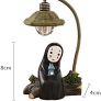 No Face Man Night Light Table Desk Lamp Miyazaki Hayao Anime Kaonashi Children Gift Kids Toy Home Decor Craft Decorative Sleep Lamp Image 3