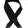 Fender Swell Neoprene guitar/bass Strap 3" Wide Black Image 4