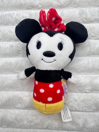 Hallmark Plush Itty Bitty Bittys Disney Minnie Mickey Mouse approx. 4 inch Used Please see photos