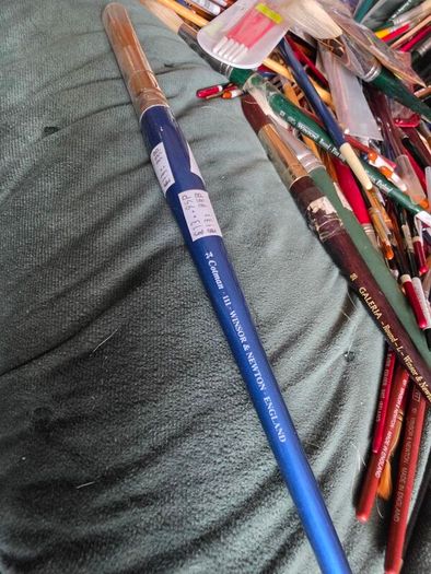 430X Professional Painting Brushes made in England Winsor Newton sable brushes Oil Painting Watercolour Hog bris