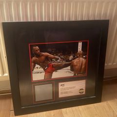 UFC 278 Framed Canvas Leon Edwards vs Kamaru Usman
