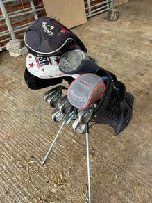Full golf set and bag
