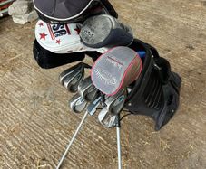 Full golf set and bag