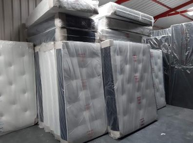 New Single, Double, King & Superking Tufted Sprung Memory Foam Mattresses In Stock