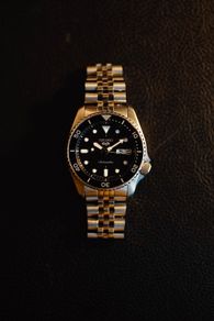 JDM Seiko 5 Sports 38mm Black Ref. SBSA225