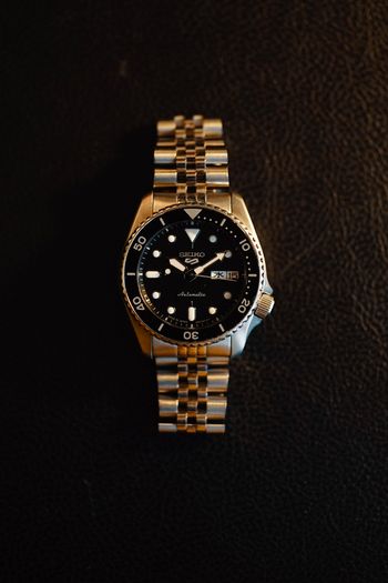 JDM Seiko 5 Sports 38mm Black Ref. SBSA225