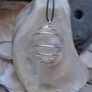 Clear Quartz necklace,gemstone jewellery.Unisex jewellery.Gift Image 2