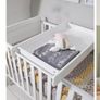 White baby cot Image 4
