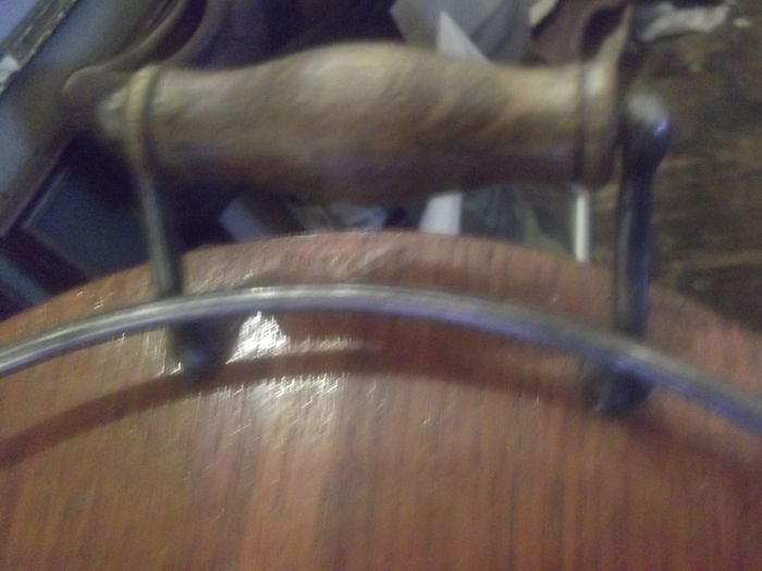 a antique oak galley tray c 1910