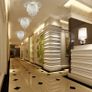 Modern Elegant Crystal Chandelier Lighting,K9 Ceiling Chandeliers Lights, 250mm, Beaded Light Shade with Clear Acrylic Jewel Image 6