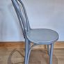 Classic Thonet No. 18 Style Bistro Chairs Slate Grey Image 4