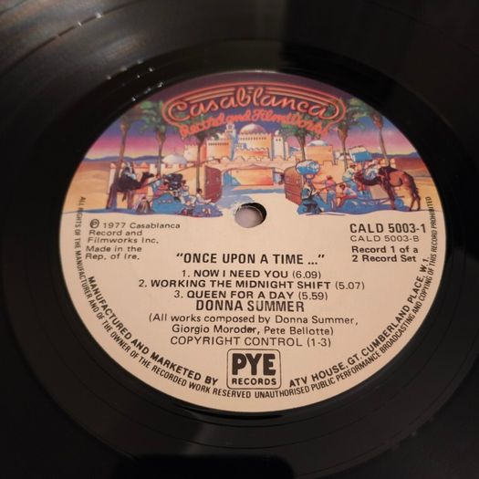 Donna Summer - Once upon a time... Irish Pressing