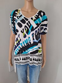 Via Apia stretc top size UK 14