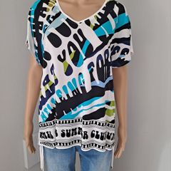 Via Apia stretc top size UK 14