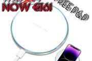 NEW SALE | Charging Pad, 15W Max Wireless Charger for iPhone 15/15 Plus/14/14 Plus/14 Pro/14 Pro Max/13 Pro Max/13/13 Mini/12, Samsung Galaxy S22/S21/S20/S10, HUAWEI Mate RS/P30 Pro