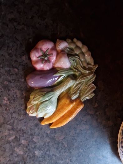 vintage ceramic wall decor