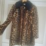Savida Leopard Print Coat - Size 14 Image 5