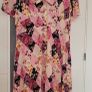 Nobody's Child pink floral midi Sz 14UK Image 4