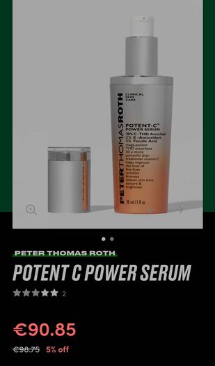 Peter Thomas Roth Potent C Power Serum in 5ml