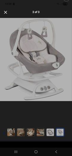 Joie Emeri 2-in-1 Baby Swing and Rocker Fern