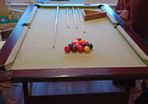 Pool table 210cm USED condion with damage to surface