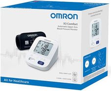 Omron X3 Comfort Upper Arm Blood Pressure Monitor Auto Sync Bluetooth (FREE SHIP)