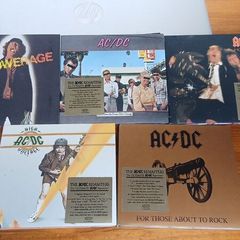 ACDC 5 CD Albums  Epic Remasters Collection  Excellent Condition