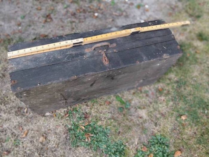 antique tool chest