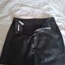 Faux Leather Mini Skirt Image 3