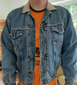 Vintage wrangler lined jacket