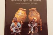 Christies South Kensington auction saleroom catalog "Decorated Objects &amp; Furniture"  Wednesday, 24th September 1997