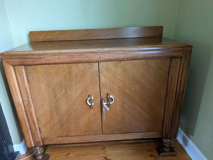 1930's Oak Sideboard/ Cabinet