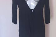Black The beach cover up size UK18 EU46 Postage included