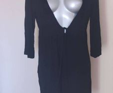 Black The beach cover up size UK18 EU46 Postage included